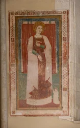 Iglesia de Santa María Arabona, Monopello, Abruzos, Italia